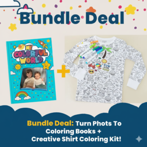 Bundle offer Colorable PJS + Coloring Photos Set