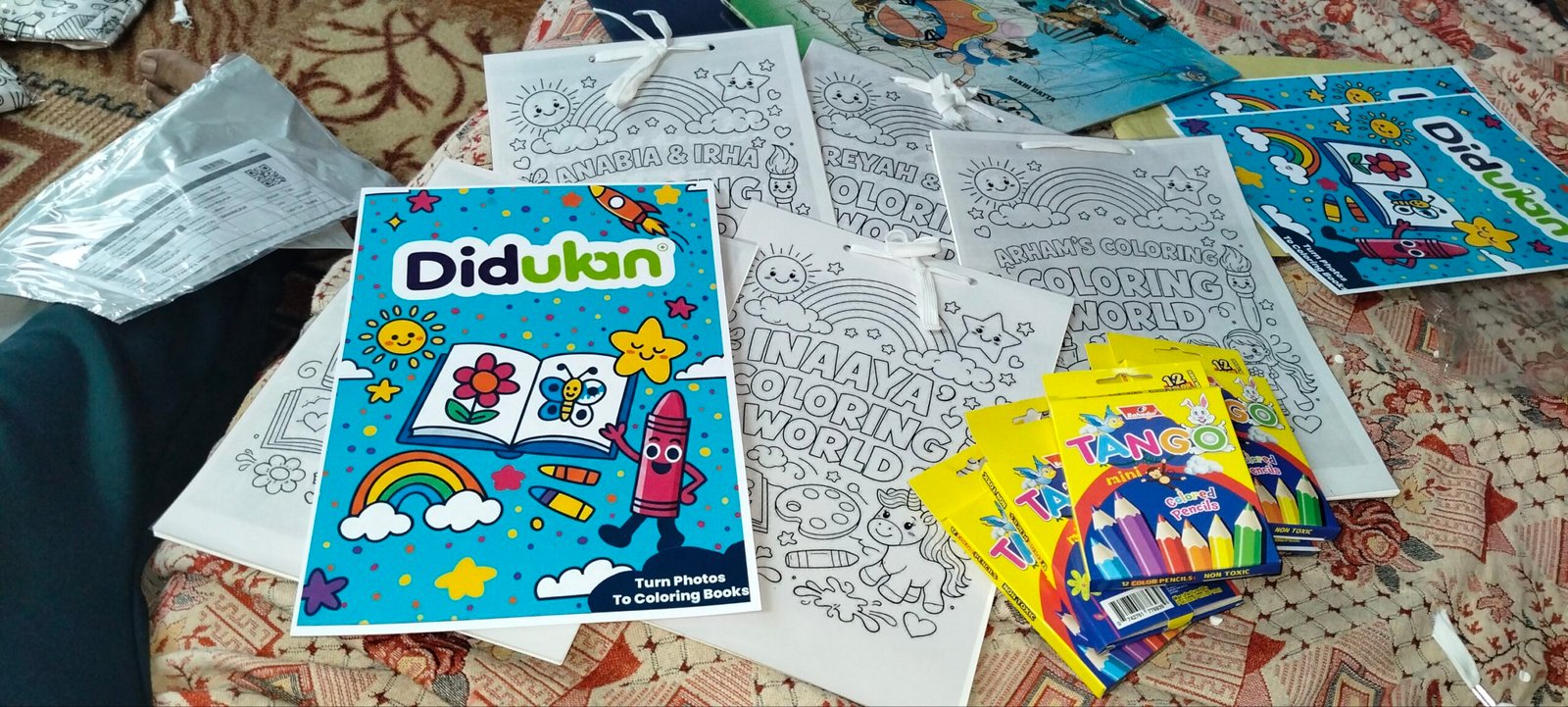 Custom Coloring Book 10 Pages with Colors - Image 5